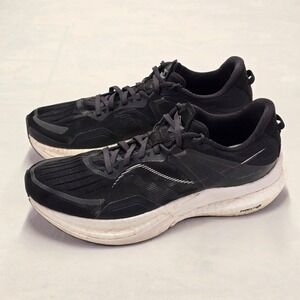 Saucony Tempus Mens Running Shoes Black White PWRRUN PB Size 9.5